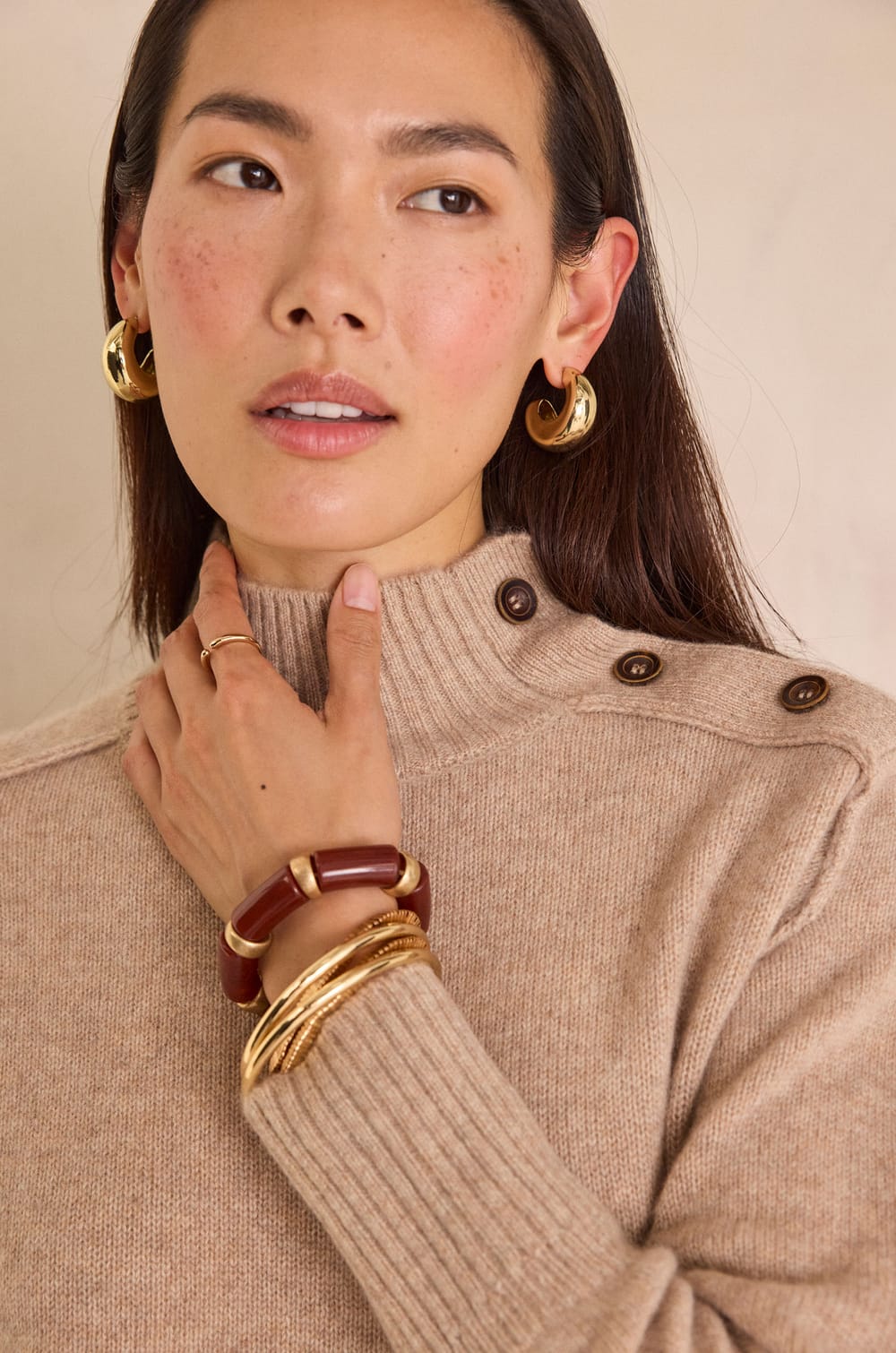 Robe en maille 100% cachemire 4 fils BEAUTY;${refinementColor}