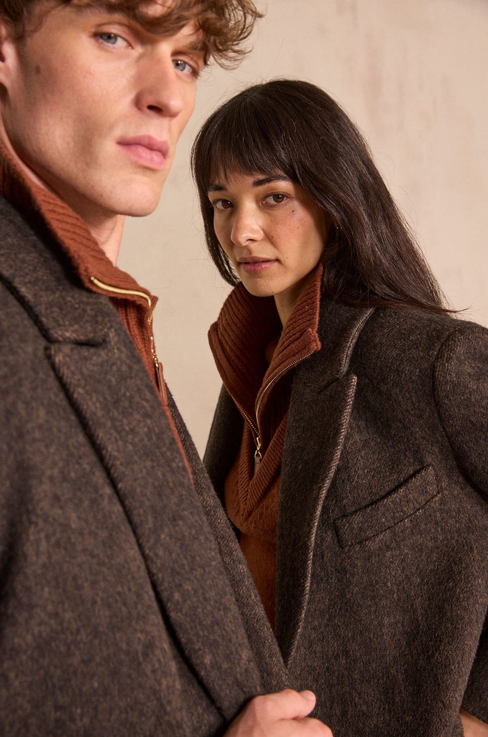 Unisex coat CORENTIN;${refinementColor}