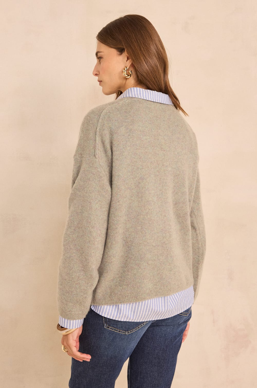 Aliz&eacute;e cashmere sweater;${refinementColor}