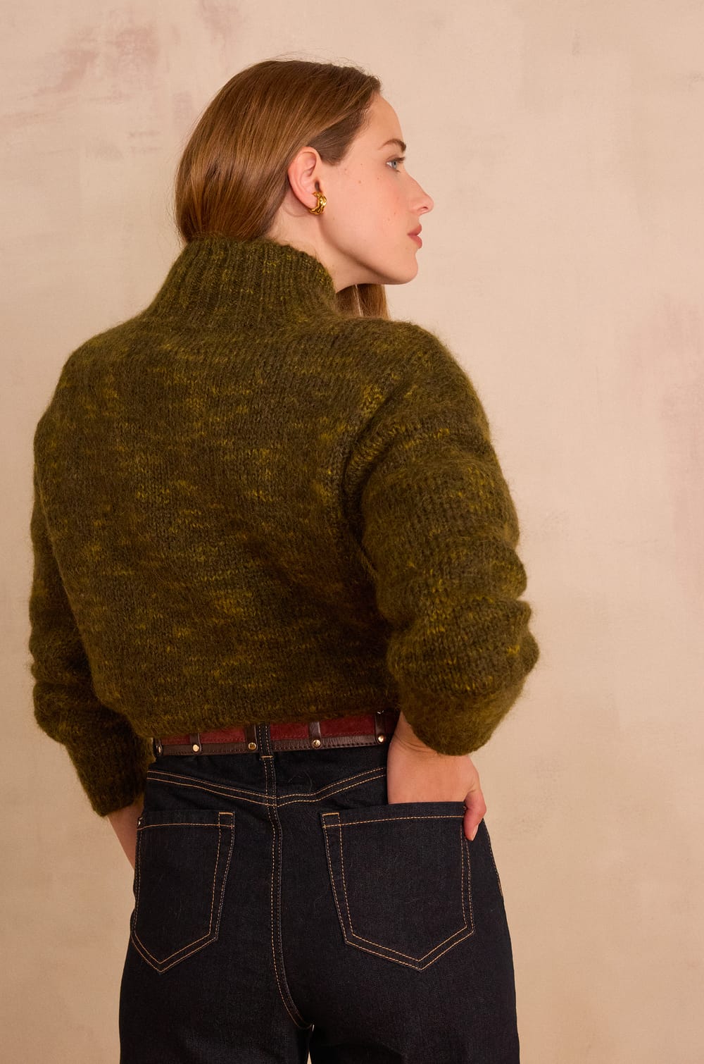 BRONSON mohair and wool jumper;${refinementColor}