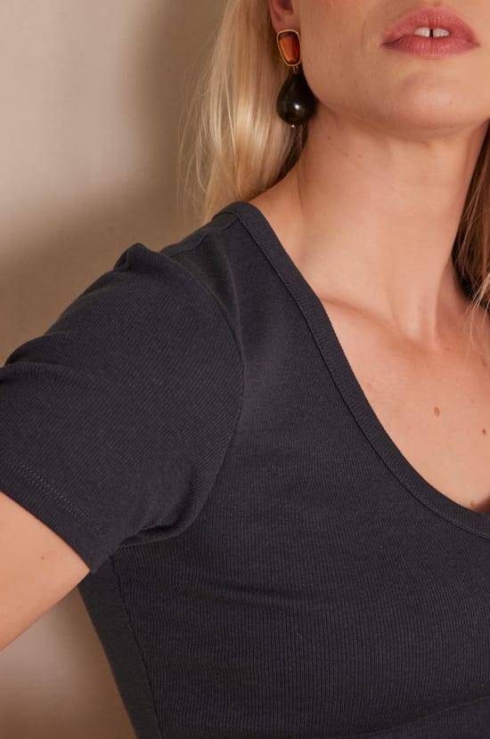 T-shirt ADAM en coton;${refinementColor}