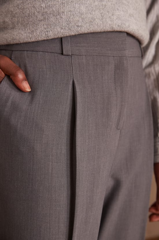 Pantalon de tailleur BEN;${refinementColor}