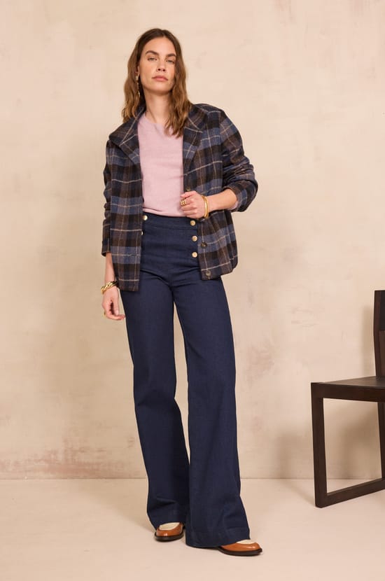 Fine long-sleeved cashmere sweater PRINCE;${refinementColor}