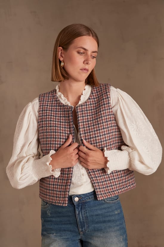 SOLINE sleeveless jacket PhotoZ | 1-2-3