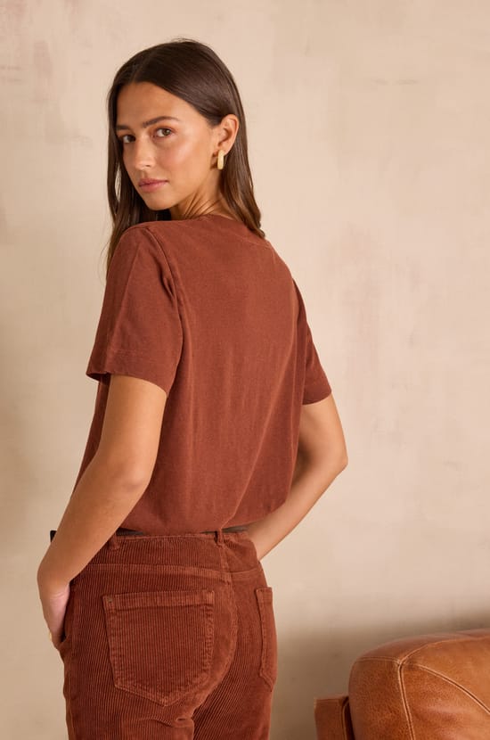 Unisex round neck t-shirt MARCEL(LE) in cotton;${refinementColor}