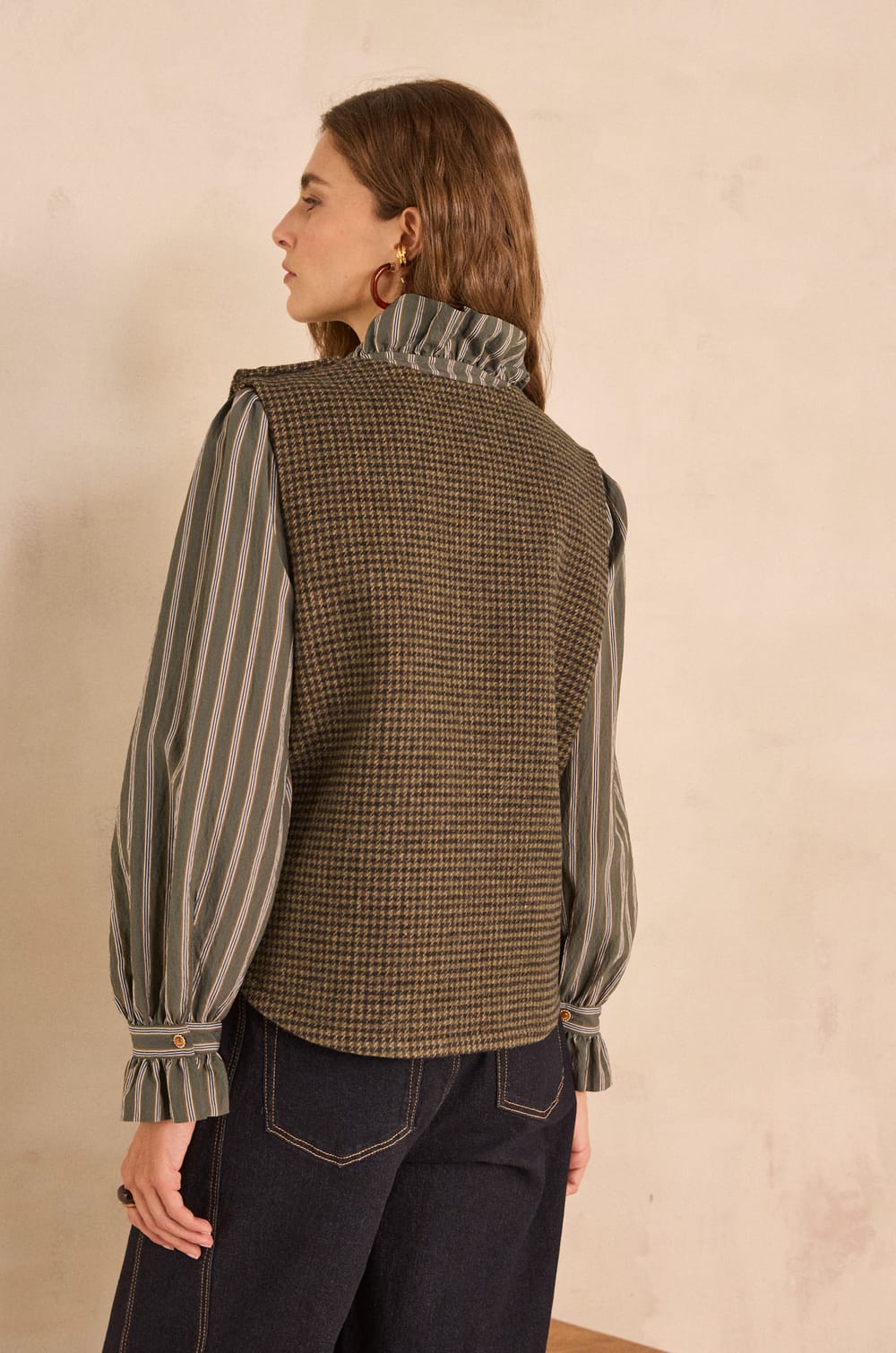 Plastron sans manches MARINE;${refinementColor}