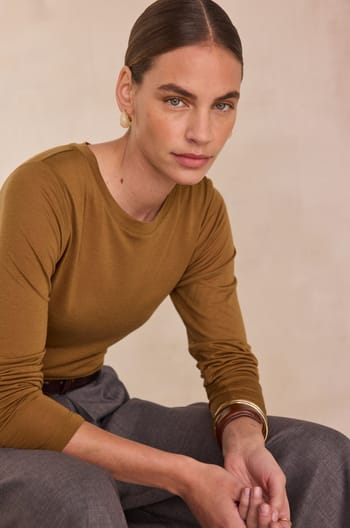 LOUISIANE long-sleeved T-shirt;${refinementColor}