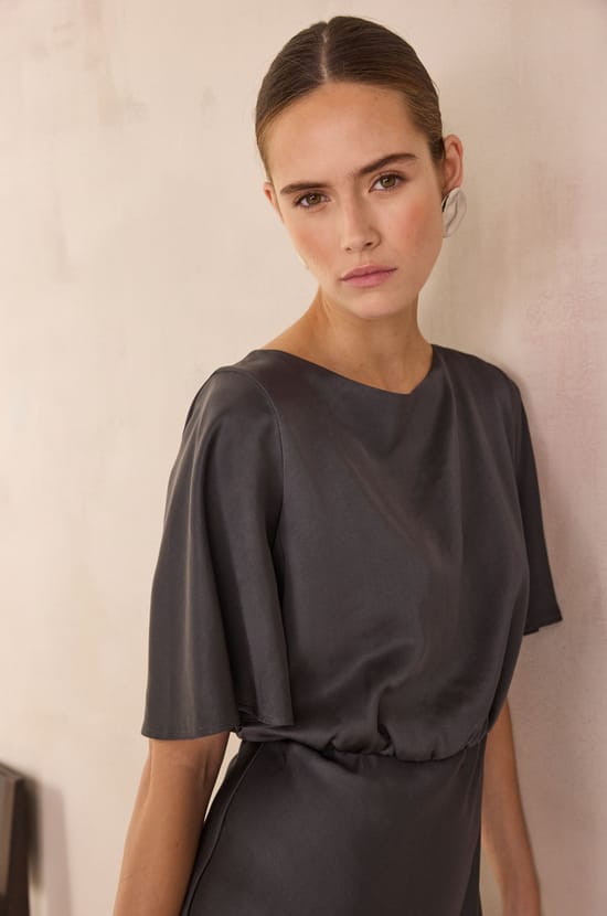 BOCANA fluid long dress;${refinementColor}