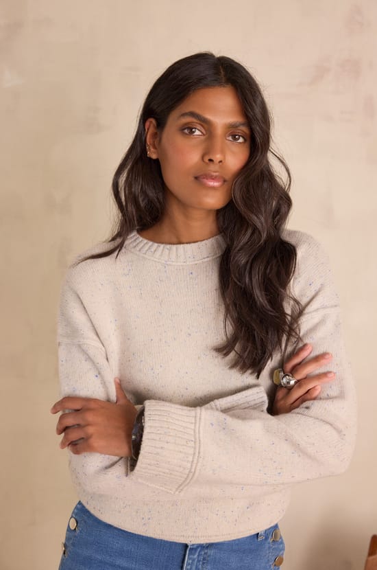 BALANTIN jumper in 100% wool;${refinementColor}