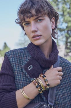 Gilet sans manches en laine bouclette SABRINA;${refinementColor}