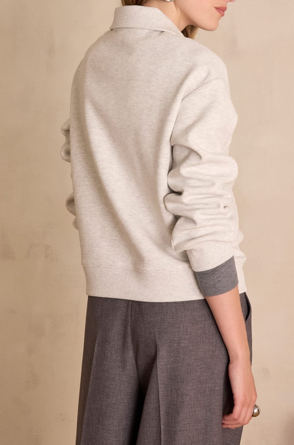 Sweat FABIEN en coton;${refinementColor}