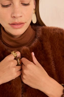 Gilet sans manches cannelle BROOKLYN;${refinementColor}