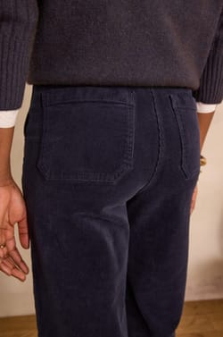 NALLA corduroy chino trousers;${refinementColor}