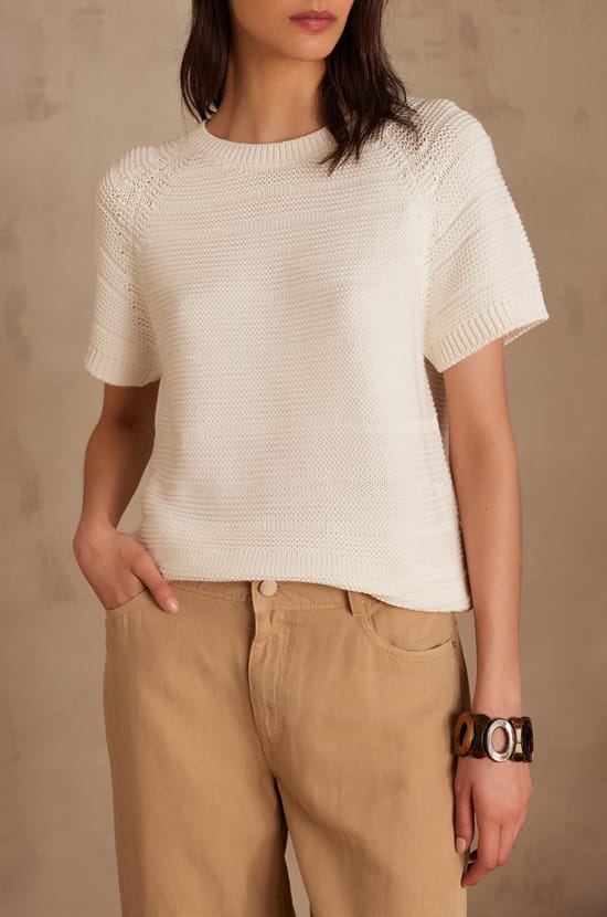 SALLY cotton jumper;${refinementColor}