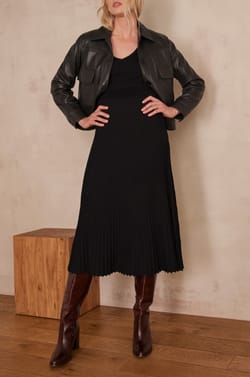 Robe RIVIA en maille;${refinementColor}