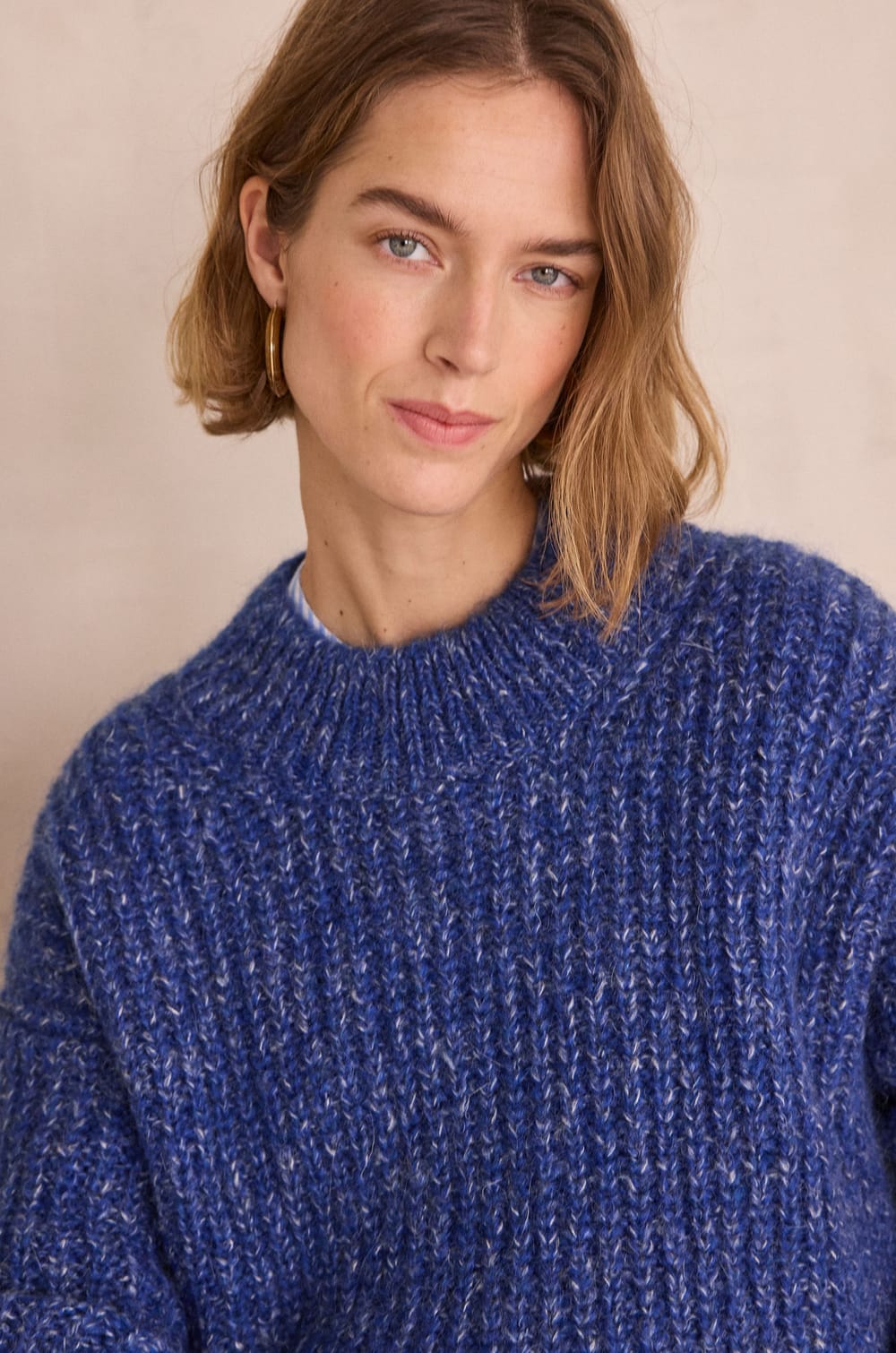 Mohair and wool cardigan PAOLO;${refinementColor}