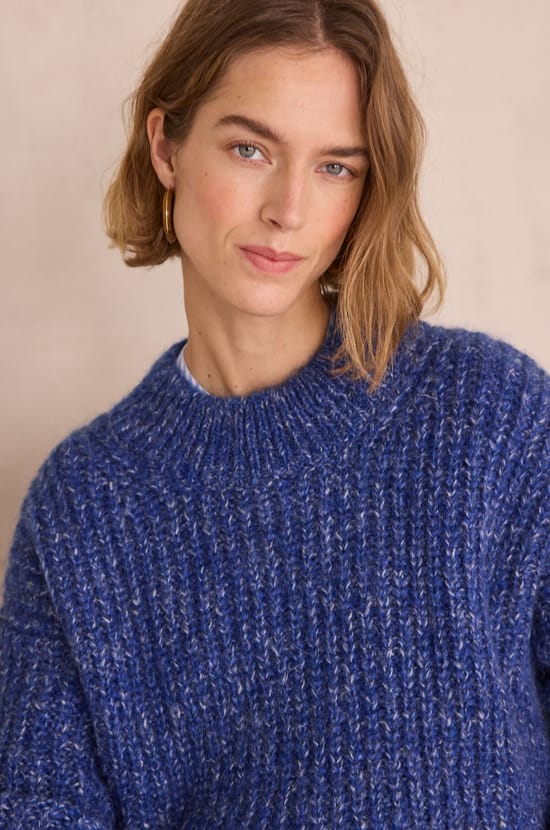 Mohair and wool cardigan PAOLO;${refinementColor}