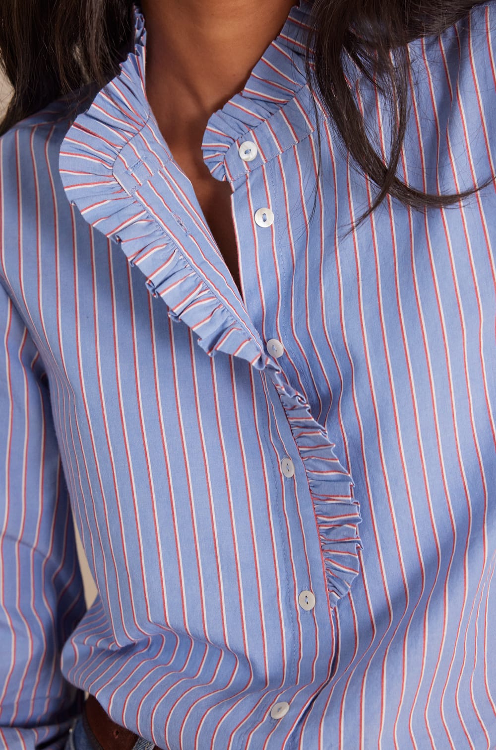 SELENE Cotton Shirt;${refinementColor}