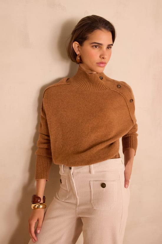 Pullover BRADLEY aus 100% recyceltem Kaschmir;${refinementColor}