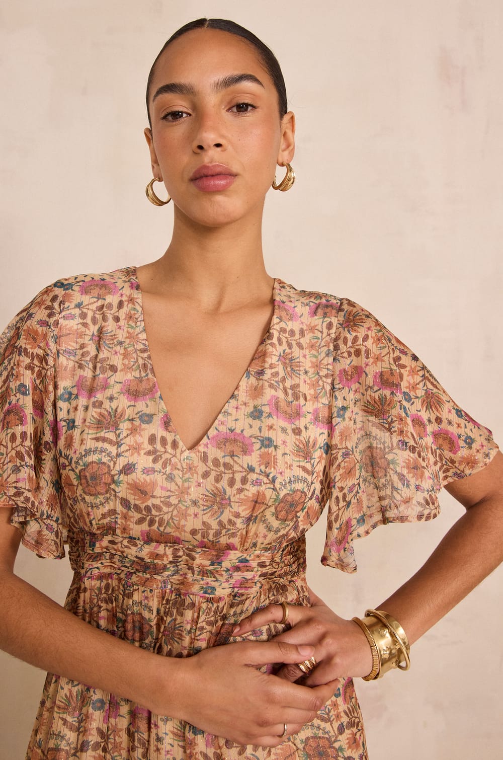 BALI printed straight dress;${refinementColor}