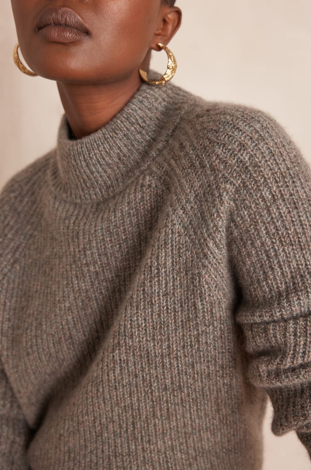 BRUCE ribbed jumper 100% cashmere - 6 ply;${refinementColor}