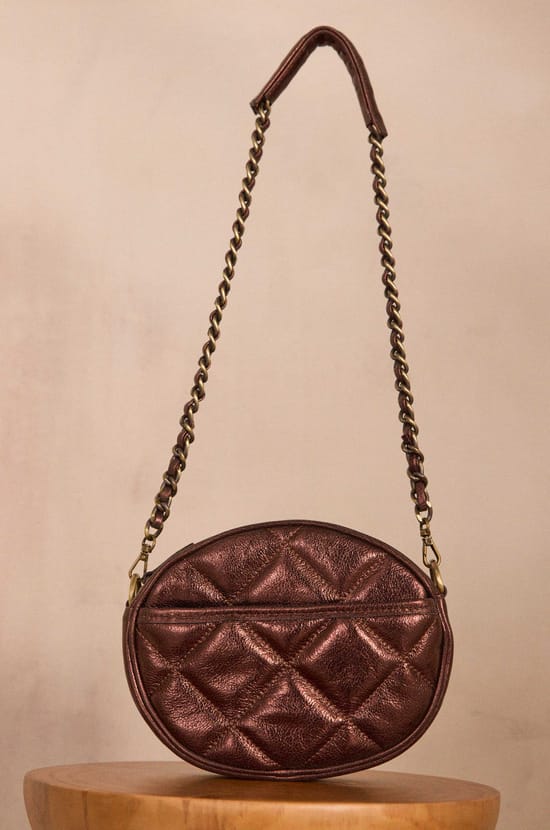 100% leather bag VIVIEN MINI;${refinementColor}