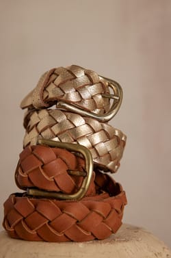 Ceinture tress&eacute;e VALENTIN;${refinementColor}