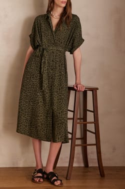 Robe chemise LOUISA imprim&eacute;e;${refinementColor}