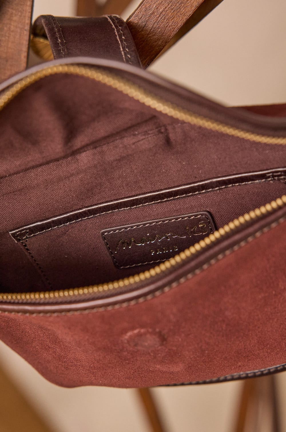LEONARD leather bum bag;${refinementColor}