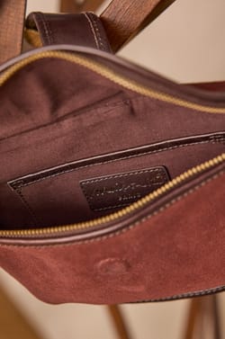 LEONARD leather bum bag;${refinementColor}