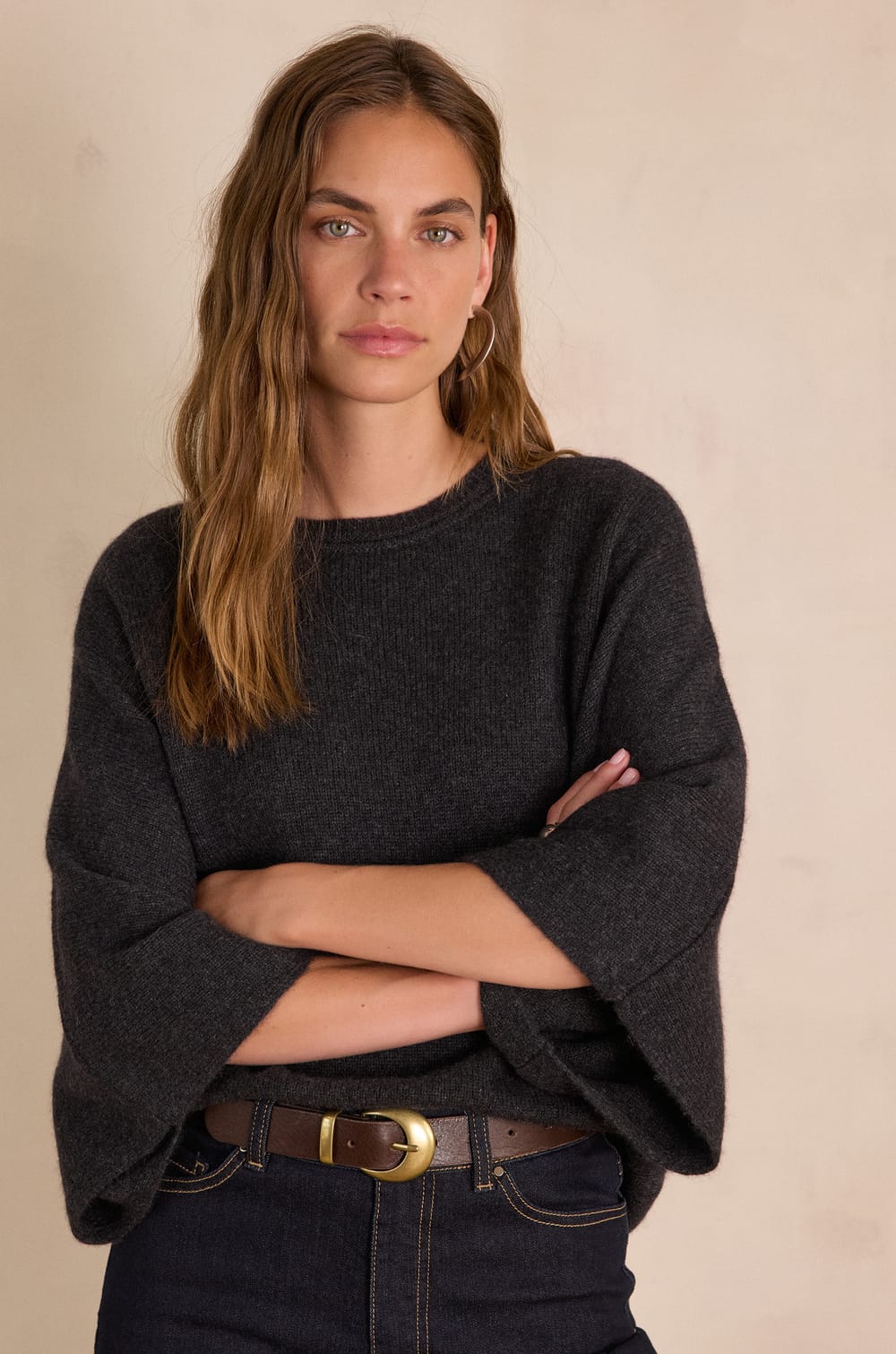 CODY jumper in 100% cashmere;${refinementColor}