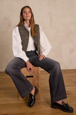 SIA Blouse in 100% cotton;${refinementColor}