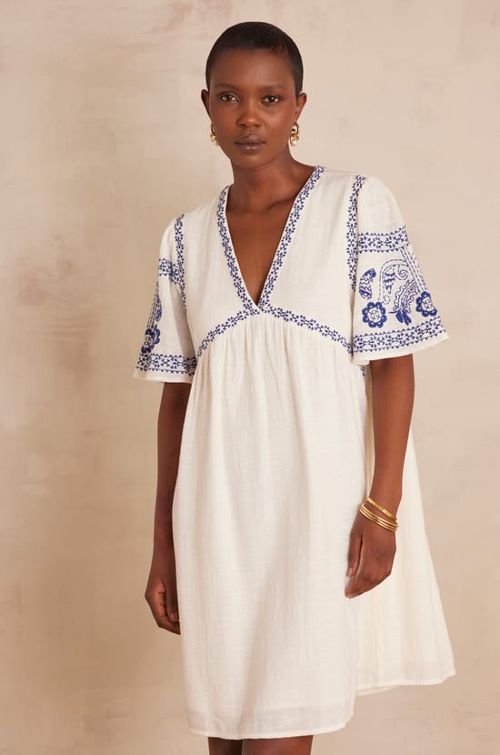 Robe RIME en coton;${refinementColor}