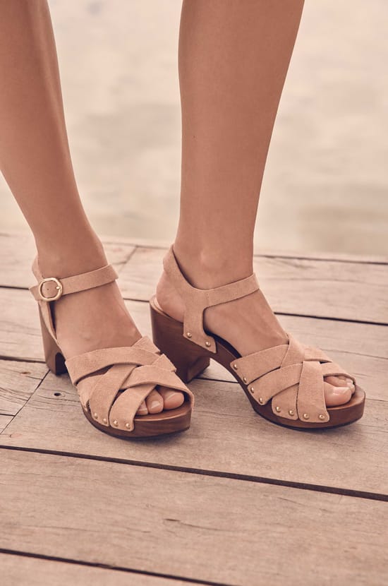 SIA Leather Heeled Sandals;${refinementColor}