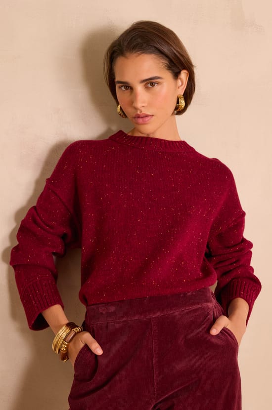 Pullover BALANTIN aus 100% Wolle;${refinementColor}