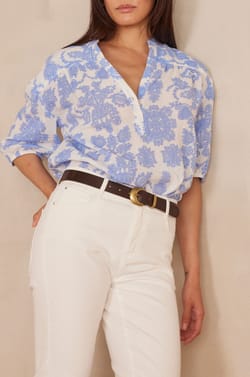 Blouse SUN en coton;${refinementColor}