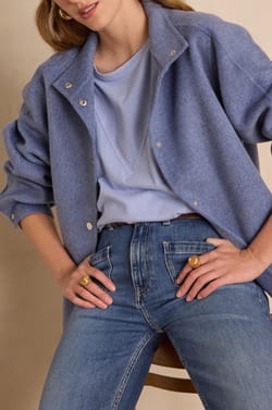 Blouson ARTHUR en laine;${refinementColor}