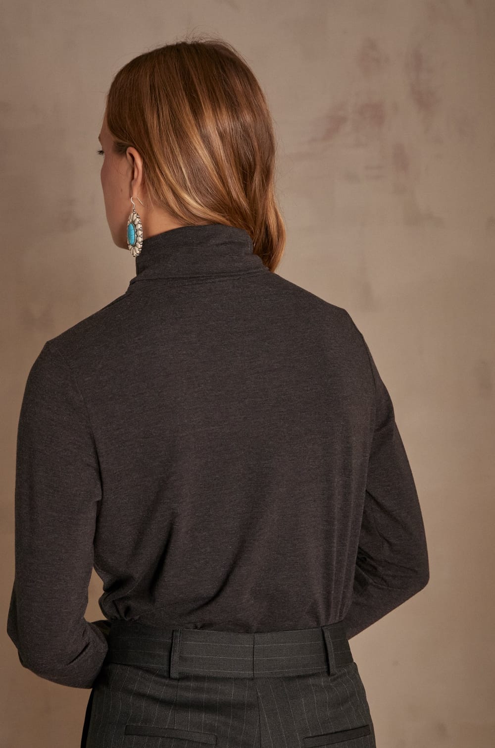 T-shirt col roul&eacute; FERGUIE BIS;${refinementColor}