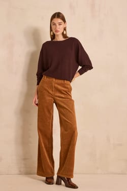 Wide corduroy pants FERGUSON;${refinementColor}