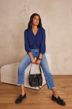 LUCIEN leather bucket bag;${refinementColor}