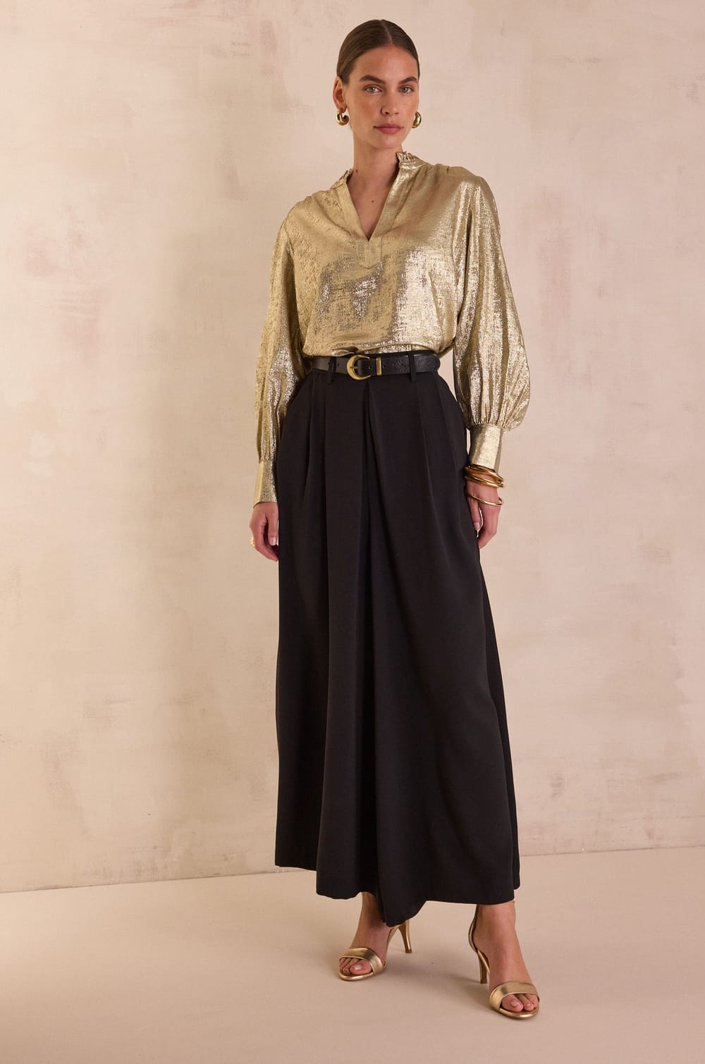 TATIANA Wide-Leg Trousers;${refinementColor}
