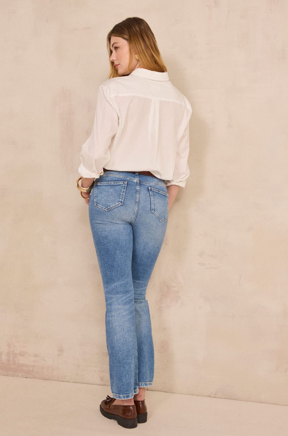 Flare jeans PAMELA;${refinementColor}