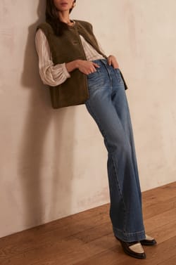 SABRINA sleeveless jacket;${refinementColor}