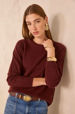 ARISTIDE long-sleeve cashmere sweater;${refinementColor}