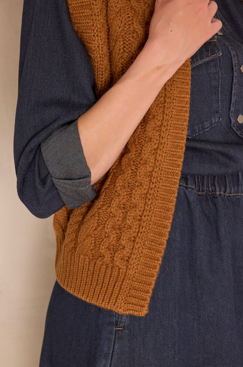 BIXENTE wool cardigan;${refinementColor}
