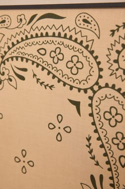 FALLY 100% cotton square scarf;${refinementColor}