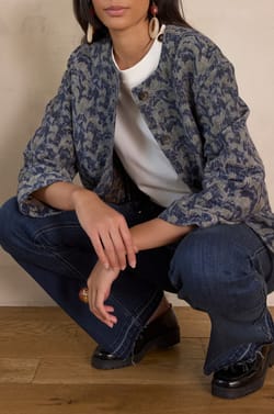 Veste CARMEN en coton;${refinementColor}
