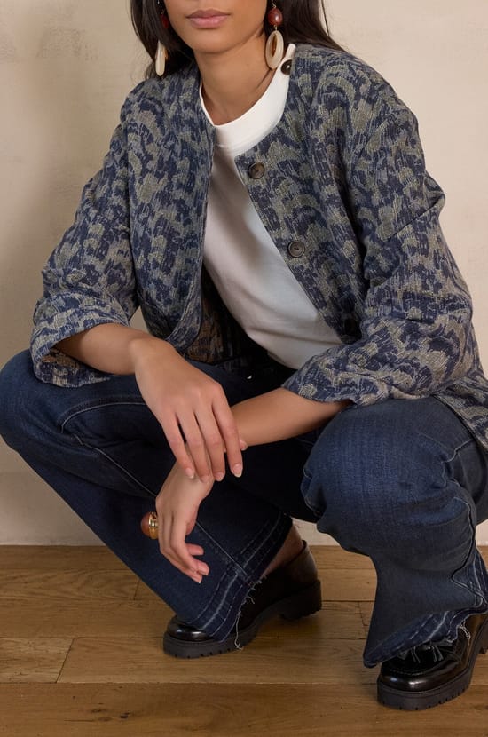 Veste CARMEN en coton;${refinementColor}
