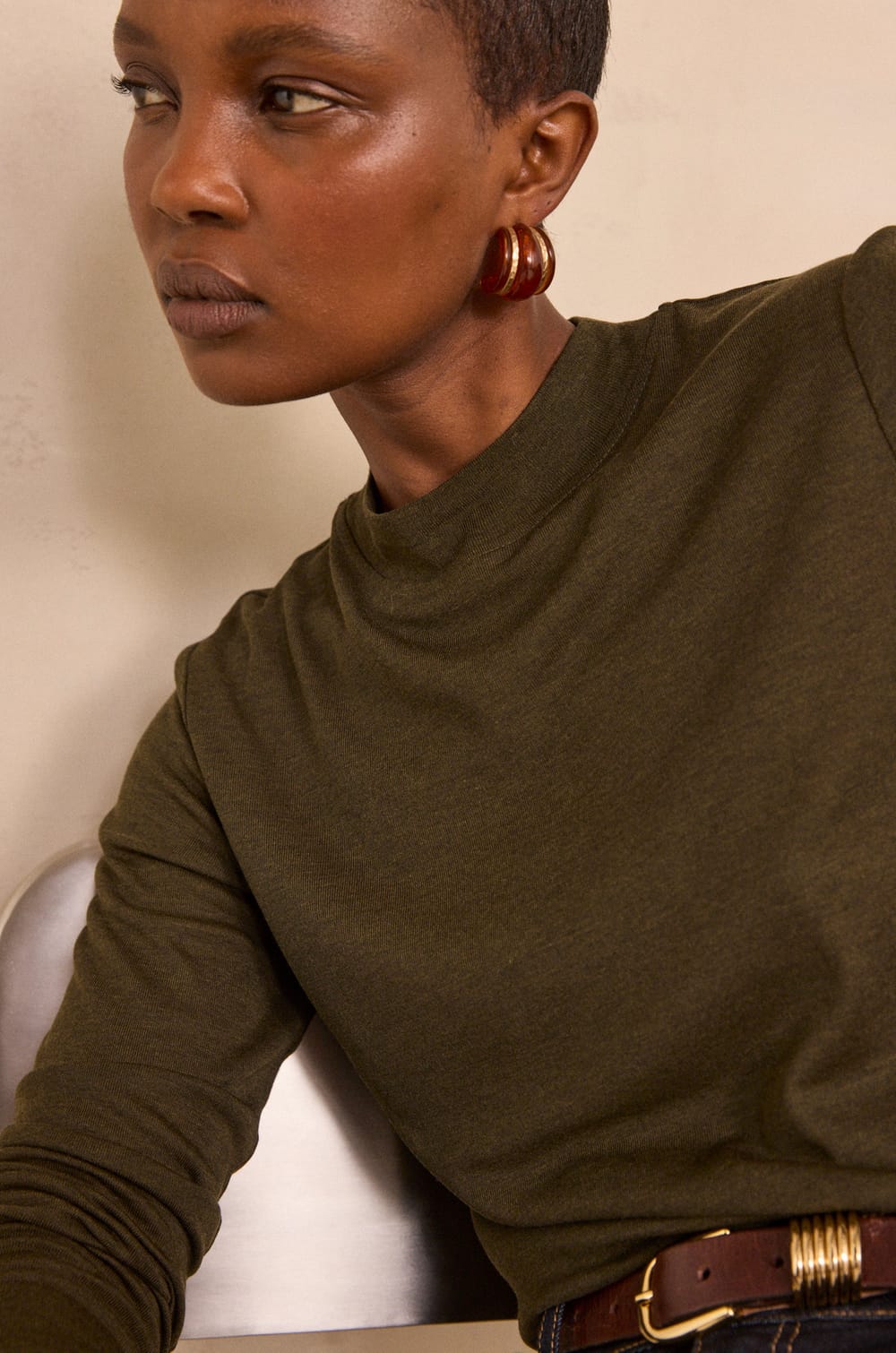T-shirt &agrave; manches longues FLYNN;${refinementColor}