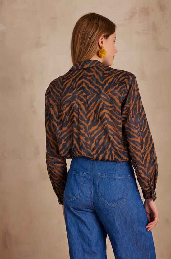 Baumwollbluse COLETTE;${refinementColor}